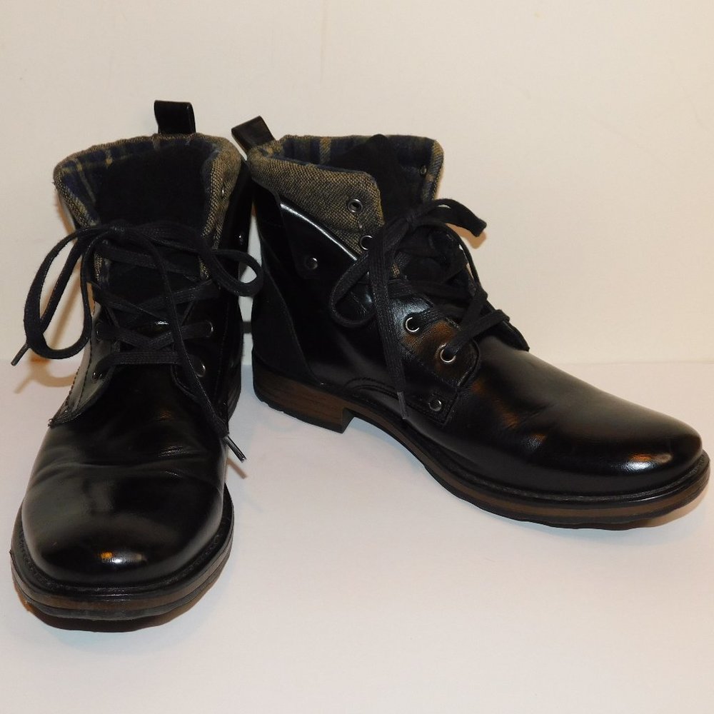 Restoration Maxium Men's Ankle Boots With Plaid Lining Size 11